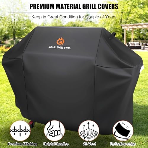 QuliMetal 72 inch Heavy Duty Grill Cover for Outdoor Grill - Image 6