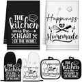 Sratte 6 Pcs Kitchen Decor Accessories Set, Kitchen, White by Sratte
