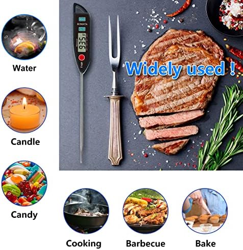 BOMATA Digital Water Thermometer for Liquid, Meat, Cooking, IPX7 Waterproof - Image 7