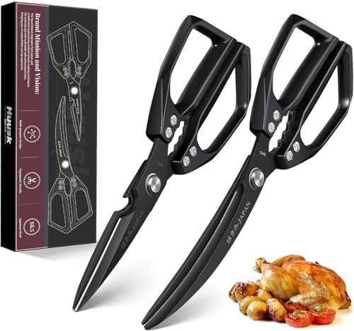 Huusk Kitchen Scissors for Food - Heavy Duty Kitchen Shears All Purpose by HuuskKnife