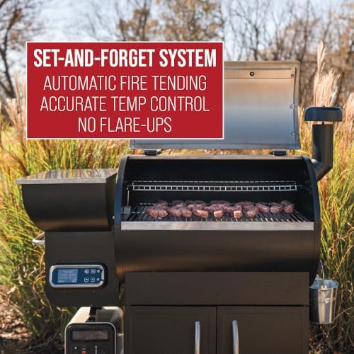 GRILLA Silverbac 2.0 Wood Pellet Grill with Wifi Controller, 692 sq in. Cooking Space, 33LB Hopper, Stainless Steel, For Grilling, Smoking, and Outdoor Cooking - Image 6