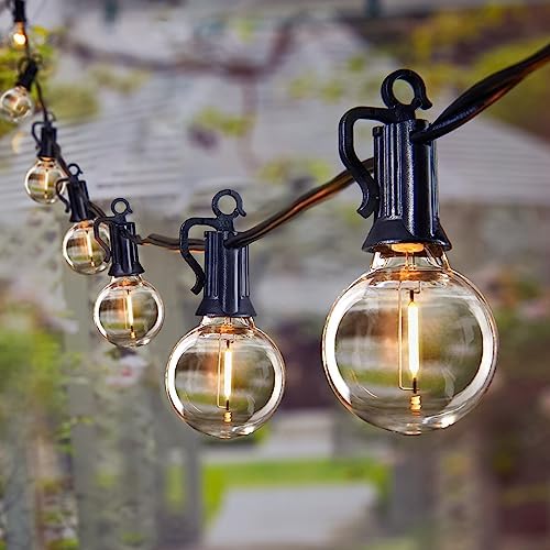 Brightown Outdoor String Lights, 69FT G40 LED IP65 Waterproof Patio Lights by Brightown