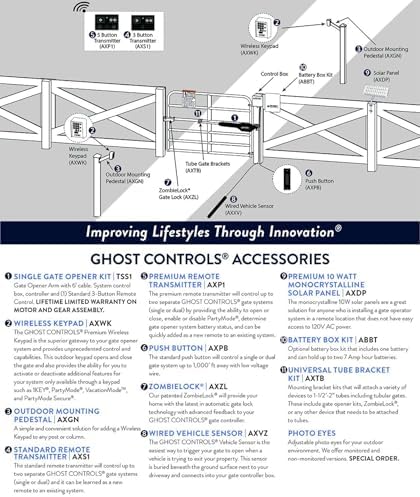 Ghost Controls AXLV 100' 16 AWG Wire, 2-Conductor (Color Coded), Stranded, Direct Burial, Low Voltage Wire for Gate Openers or Solar Power - Image 3