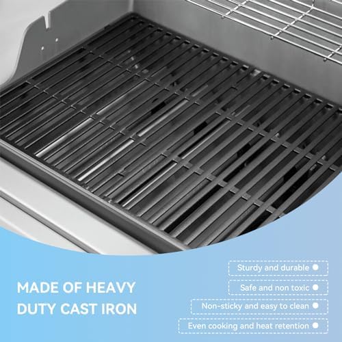 17.5" Grill Grates for Weber Spirit 300 E310 & GS4 Grill Replacement Parts - Image 6