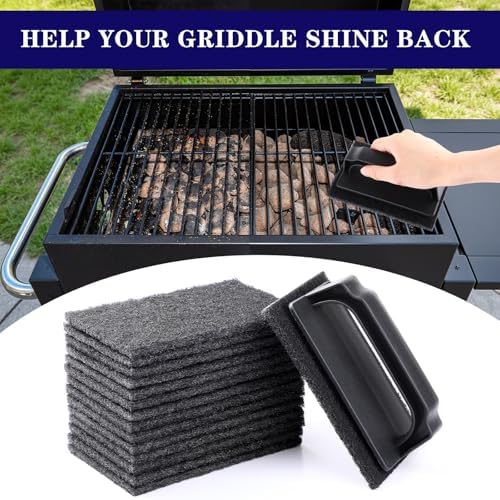 Reallnaive 31 Pcs Griddle Cleaning Kit for Flat Top Grill,Black - Image 5