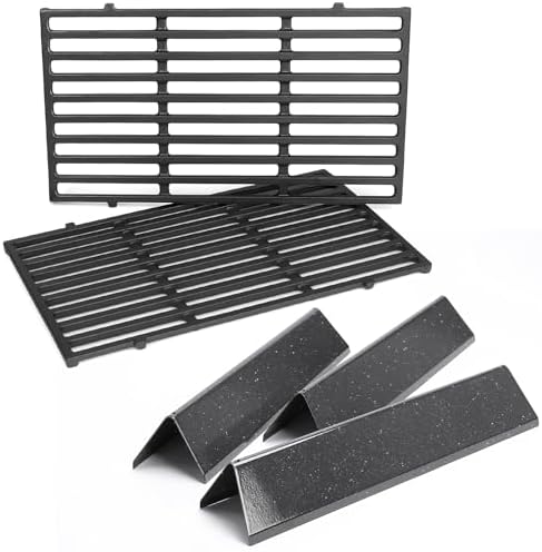 7637 7635 Grill Parts for Weber Spirit E210, E220, S210, S215, Spirit 200 & GS4 Spirit II E210 for Weber Spirit II E220 Series with Front-Mounted Control, 15.3" Flavorizer Bars & 17.5" Grates by Uniflasy