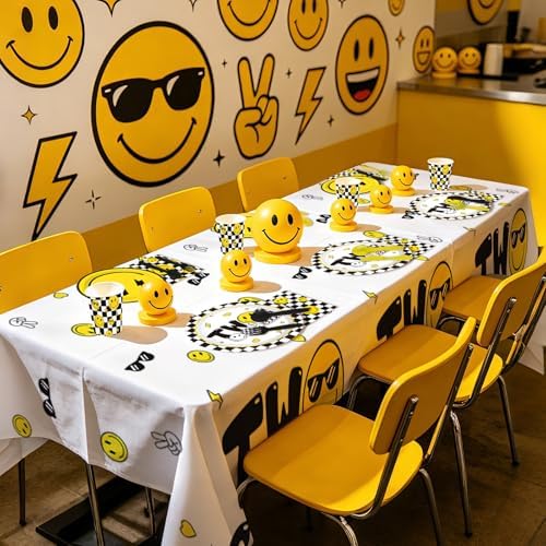 170 Pcs Two Cool Birthday Party Decorations for Boys, Serves 24 - Image 5
