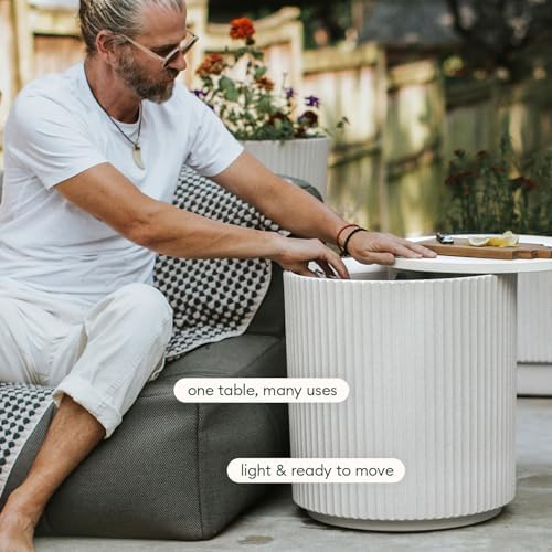 Veradek Cooler Side Table - Outdoor Cooler Table and Ice Chest - Image 5