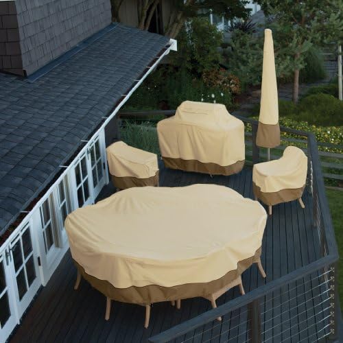 Classic Accessories Veranda Water-Resistant 21 Inch Outdoor Fire Column Cover, Patio Furniture Covers - Image 7