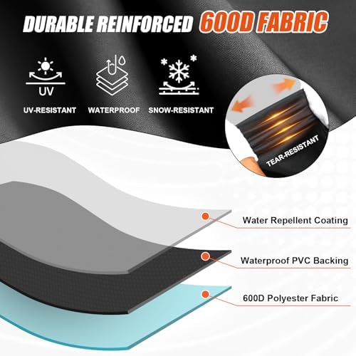 QuliMetal Grill Cover for Pit Boss KC Combo Wood Pellet Smoker - Image 3
