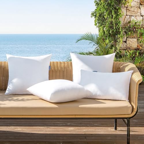 MIULEE Pack of 2 12x24 Inch Outdoor Pillow Inserts - Image 6