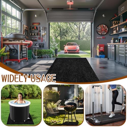 Outdoor Playhouse Mat, 59'' x 55'' Waterproof Outdoor Playhouse Activity Rug with Non Slip Backing Outside Game House Play Mat Home Floor Playhouse Pad Rug, Portable - Image 6