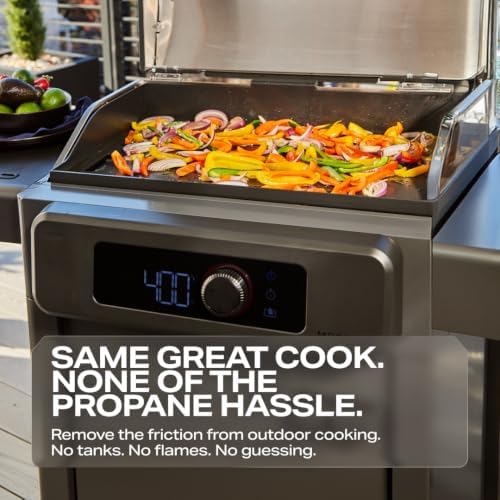 Current® Model G Smart Electric Griddle, Flat Top, Onyx - Image 4