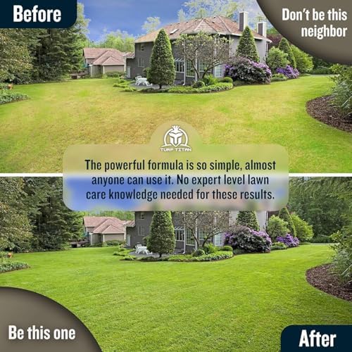 Turf Titan Thatch Buster Lawn Aerator & Grass Dethatcher (1 Gallon) – All-Natural Liquid Soil Loosener & Conditioner for Green Grass – Healthy Soil in 45 Days – Covers Up to 24,000 Sq Ft - Image 4