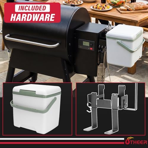Utheer Grill Caddy with Hanging Cooler for Traeger, Weber, Pit Boss - Image 7