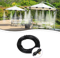 QFFL Misting Cooling System, Automatic Plant Watering Sprinkler, Outdoor Spray Device, for Patio Garden Greenhouse Umbrellas Trampoline (Size : 18m) by Unknown