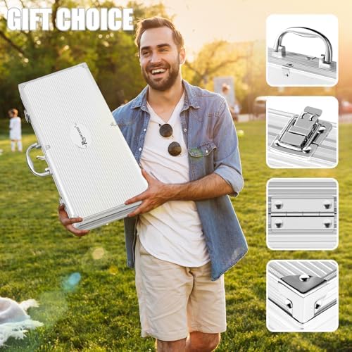 Romanticist 26pcs Stainless Steel BBQ Tools & Grill Accessories Set, Silver - Image 6