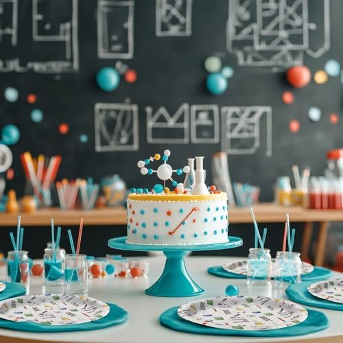 Science Party Decorations - Science Party Plates and Napkins for Kids Birthday Party, Serves 40 Guests - Image 7