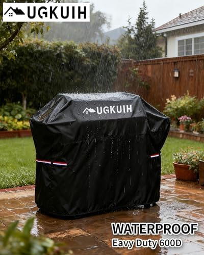 Outdoor Grill Cover Compatible with Ninja Flex Flame Series Grill,600D Oxford Fabric Heavy Duty Waterproof UV Resistance, Fit for Ninja PG300 and PG301 Series - Image 3