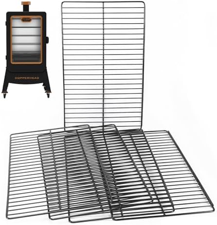 Utheer Cast Iron Smoker Racks for Pit Boss PBV4NX, 5 Pack by Utheer