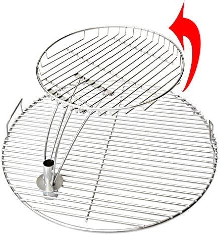 13.5" Stainless Steel Cooking Grate with Swivel Shaft for Char-Griller 16620 - Image 3