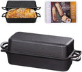 11x5 Inch Cast Iron Loaf Pan with Lid, Sourdough Pan by Bakethewarmthoflife