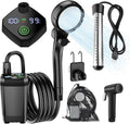 InkTrail Portable Camping Shower with Heater,6000mAh Rechargeable by InkTrail-EnjoytheOutdoors