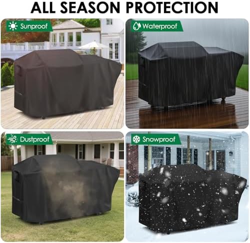Grill Cover for Blackstone 22" XL Griddle Pellet Grill Combo - Image 5