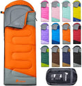 PTEROMY Sleeping Bags for Adults, Lightweight and Machine Washable, Water Resistant Backpacking Camping Sleeping Bag for Warm Cold Weather, Camping Essentials for Hiking Travel by PTEROMY