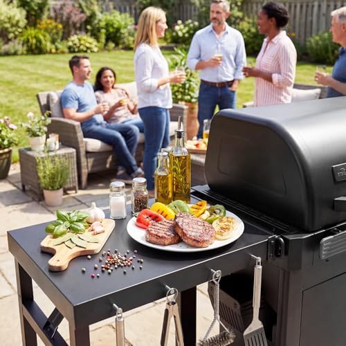 Utheer Folding Side Shelf for Traeger Woodridge, Woodridge Pro/Elite - Image 2