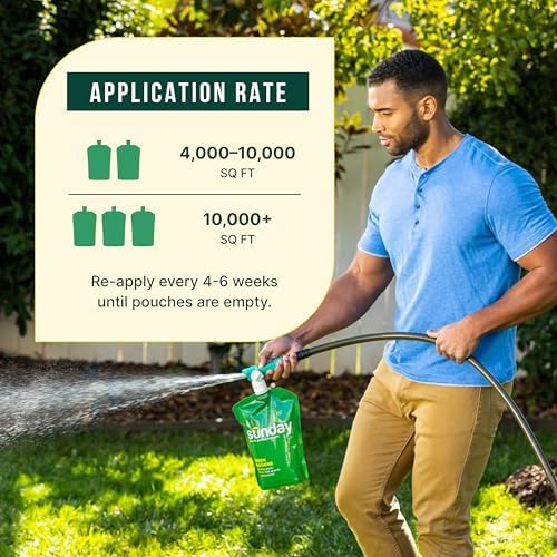 Sunday Lawn Kickstart + Green Machine Liquid Lawn Fertilizer, 2-Pack - Image 4