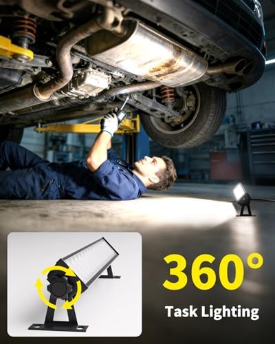 5400LM Shop Light Plug in with Switch, IP66 for Workshop Garage Yard, 8Pack - Image 6