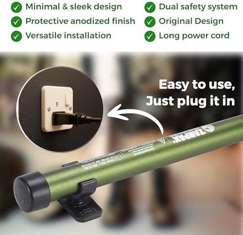 ZARPAX Gun Safe Dehumidifier Rod 32" Electric Plug In - 2 Pack - Image 5