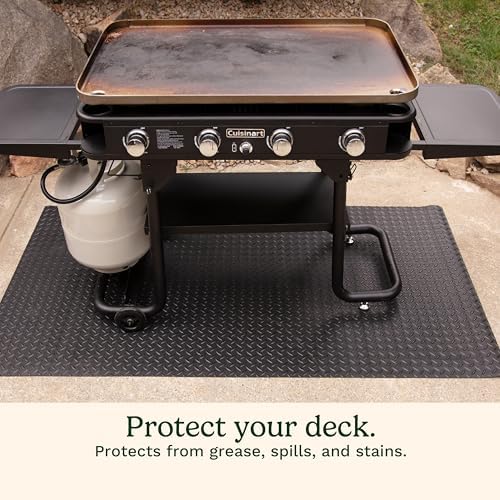 Cuisinart Grill Mat, Non-Slip Rubber, Weather-Resistant, 65" x 36" - Image 5