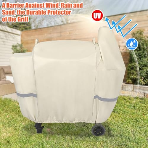 QuliMetal Grill Cover for Pit Boss 850/820/Z Grill 700 Series - Image 6
