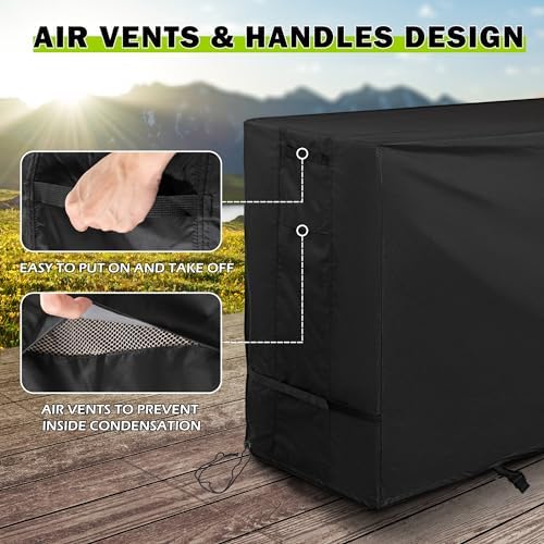 Grill Cover for Blackstone 1883 Original 28in Griddle, Flat Top Griddle Cover for Blackstone 2311/2269/2147/1924 28in Grill - Image 4