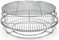 S29 3 Tier 5 Piece 304 Stainless Steel Grill Stack Rack Replacement Kit for Big Green Egg XL by Dongftai