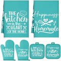 Sratte 6 Pcs Kitchen Decor Accessories Set, Kitchen, Light Teal by Sratte