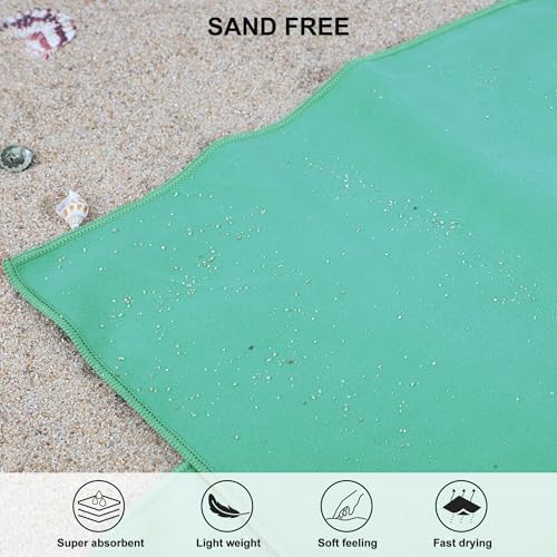 Rainleaf Microfiber Towel Quick Dry Camping & Travel & Gym Towel. Compact - Image 5