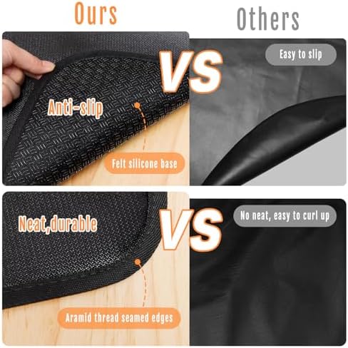 24x18 Inch Heat Resistant Mat for Under Grill Tabletop - Image 4