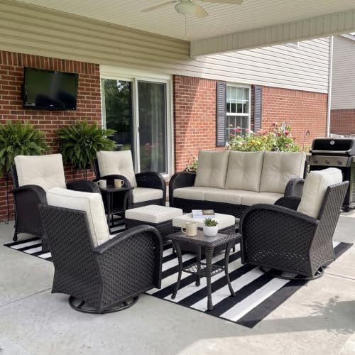 LayinSun 9 Pieces Outdoor Patio Furniture Set by LayinSun