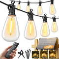 Minetom 202FT Solar String Lights Outdoor Waterproof, S14 Patio Lights by Minetom