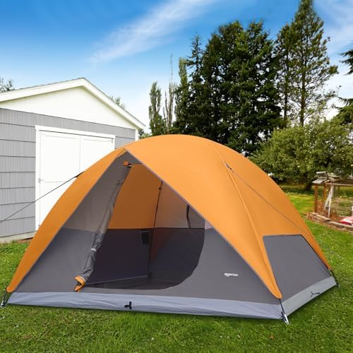 Amazon Basics Camping Tent, 3-Season Dome Design with Rainfly - Image 6