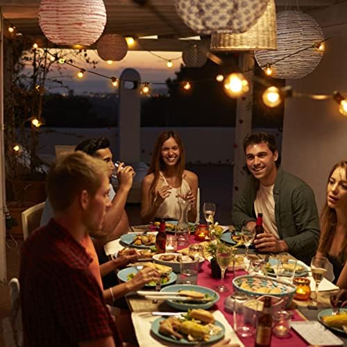 Zuske Outdoor String Lights, 100FT G40 LED IP65 Waterproof Patio Lights - Image 3