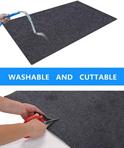 Turkey Fryer Mat,For floor surface/Absorbent mat Lightweight Washable Floor Mat to Protect Decks and Patios from Grease Splatter,Against Damage and Oil Stains or Grease Spills，back Non-slip (36”×40“) - Image 6