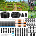 240FT Drip Irrigation System with 1/2'' 1/4'' Tubing Hose by GDLIN