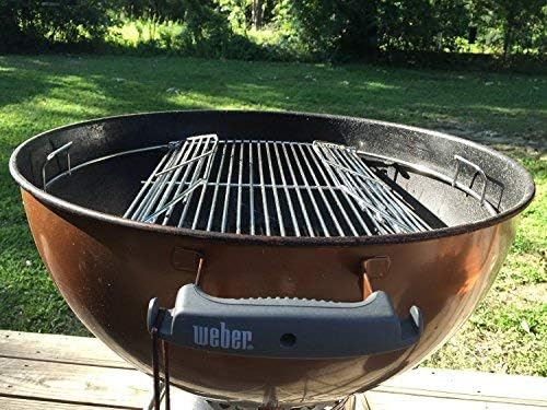 Weber® Hinged Charcoal Cooking Grate for 22" Grills, Charcoal Components - Image 4