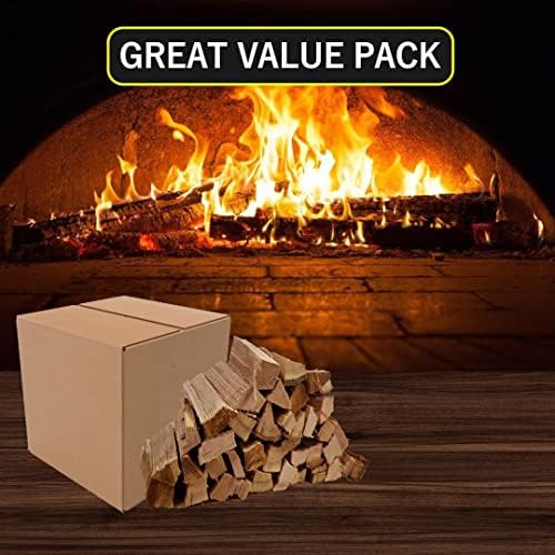 Old Potters Kiln Dried Pizza Oven Cooking Logs, Approx 12 lbs, Wood Logs for Pizza Ovens, Grills and Smokers, Solo Stove Mesa XL, Oak~ 6 Inch Mini Log, Product of USA (790 Cubic Inches) - Image 7