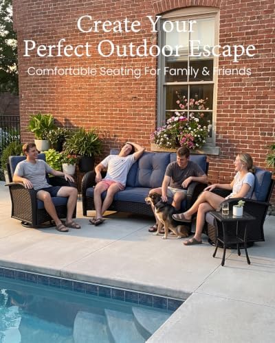 LayinSun 5 Pieces Outdoor Patio Furniture Set - Image 2