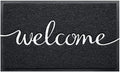 Door Mat Welcome Mat Floor Mat for Entryway, Patio, High Traffic Areas by Knockety